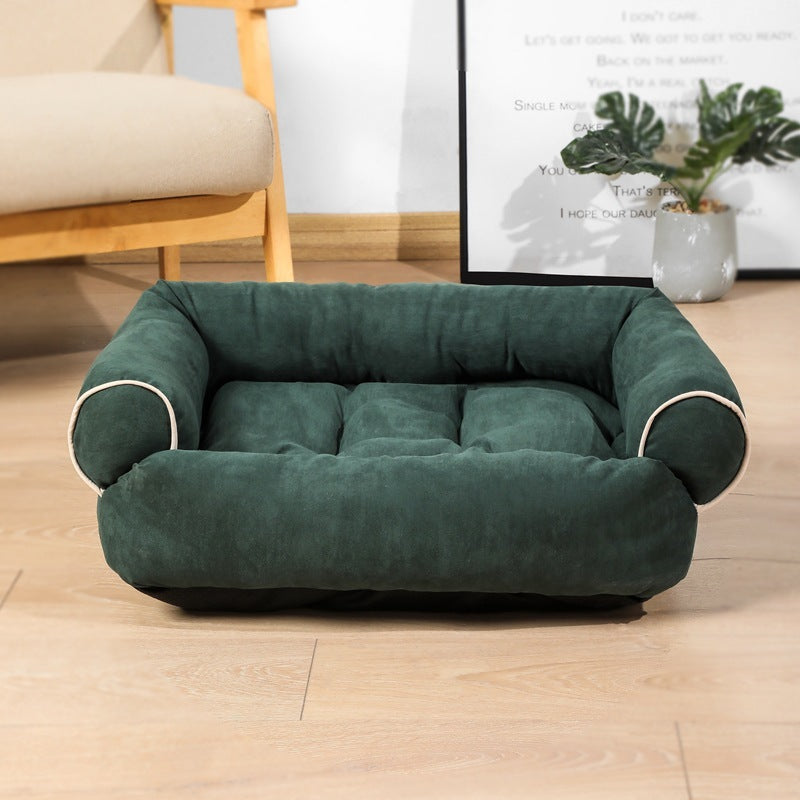 The Locke Lounger Plus | A Pawstore Favourite in Various Colours – Plush Couch-Style Pet Bed