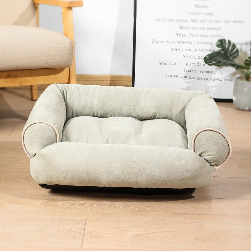 The Locke Lounger Plus | A Pawstore Favourite in Various Colours – Plush Couch-Style Pet Bed