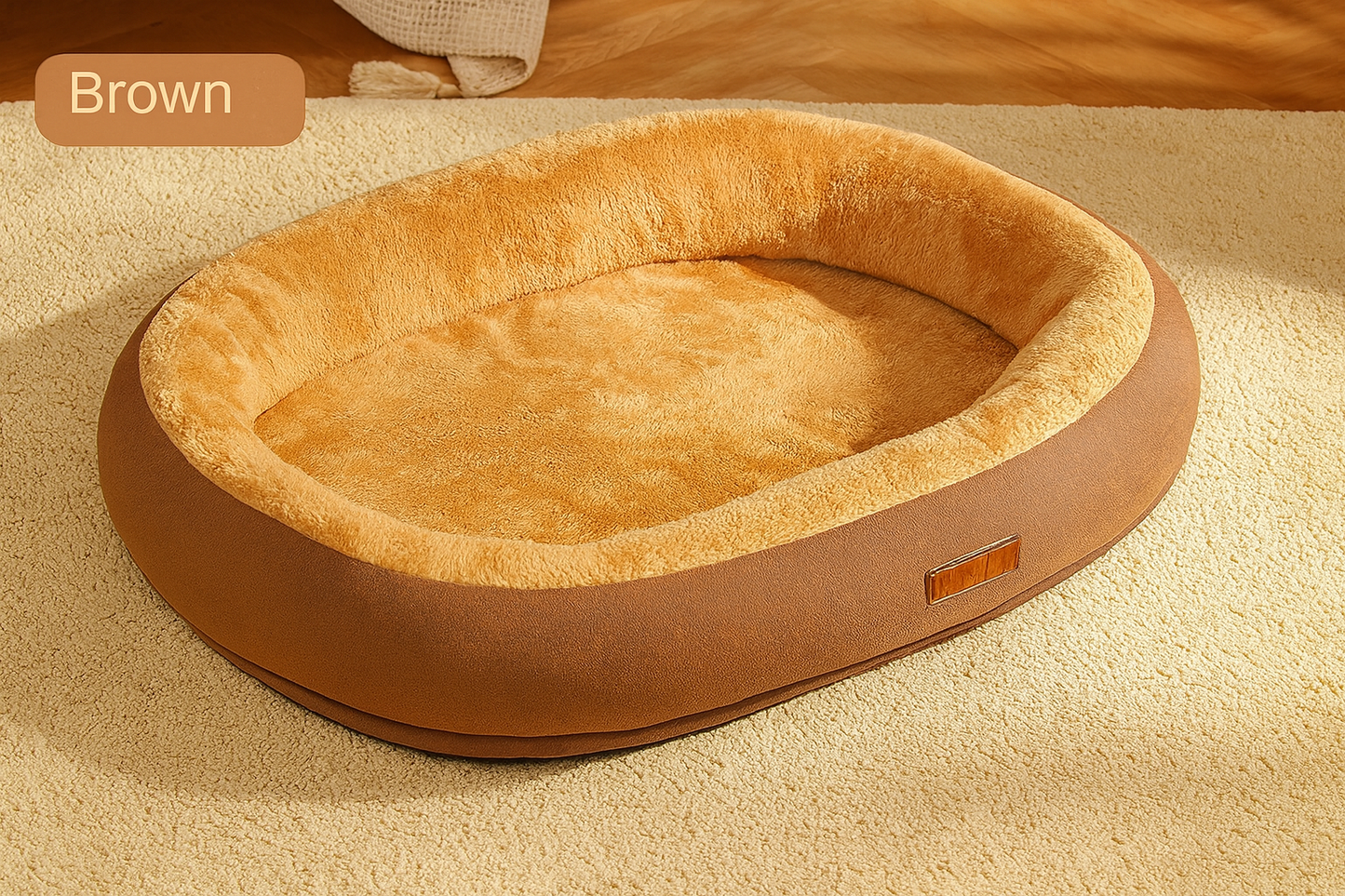 Haven Deluxe - Premium Comfort Dog Bed 🐾