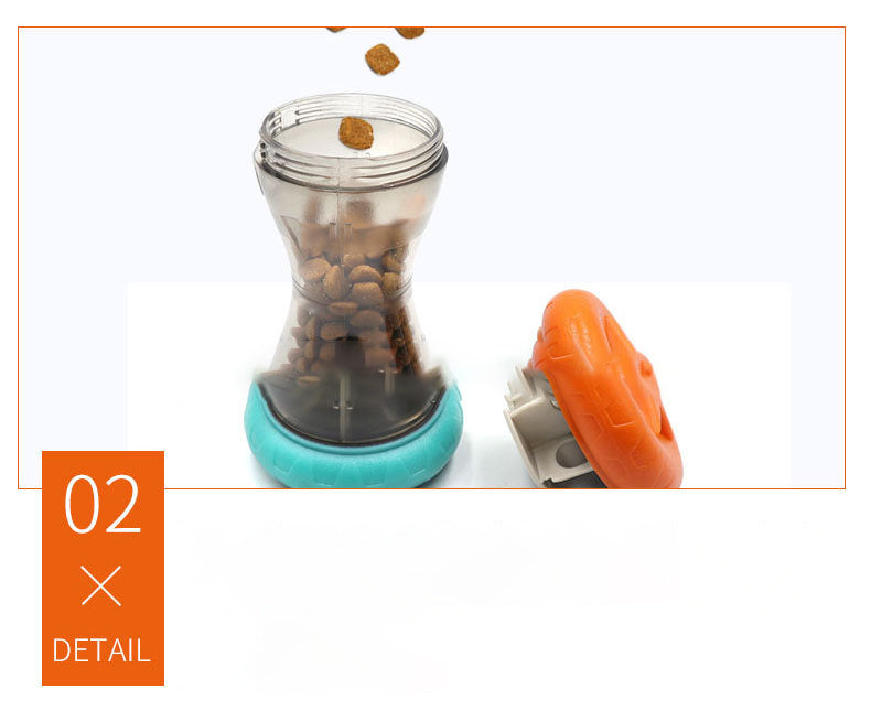 Pet Food Leakage Toy - Bite Resistant Slow Releasing