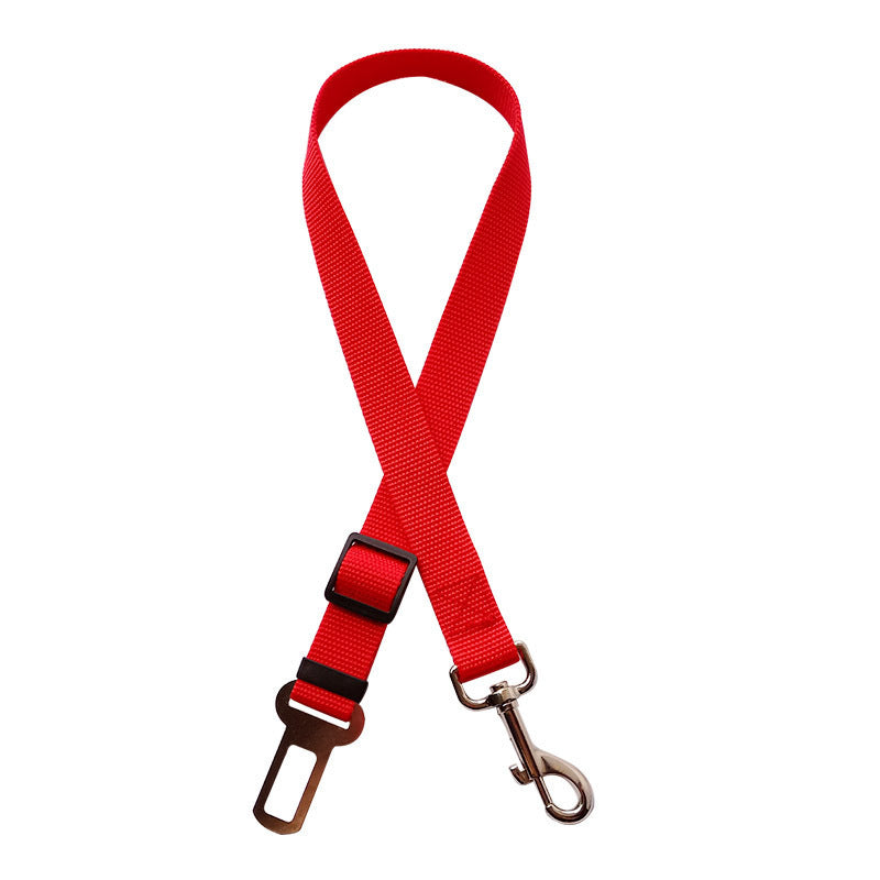 Adjustable Pet Car Seat Belt - Cat & Dog Vehicle Safety Belt