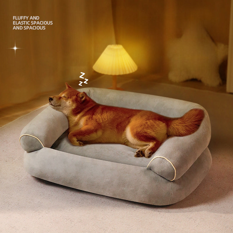 The Locke Lounger | A Pawstore Favorite – Plush Couch-Style Pet Bed