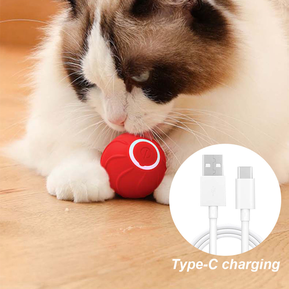 Electric Bouncing Ball For Cats & Dogs - Jumping Interactive Toy