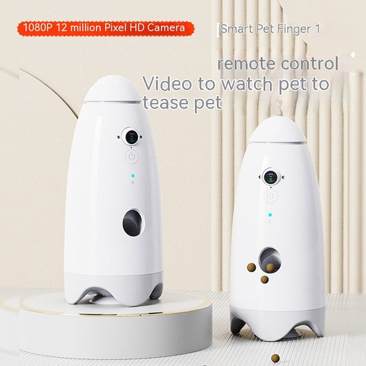 Smart Pet Treat Dispenser – Interactive Feeder for Cats & Dogs 🐾