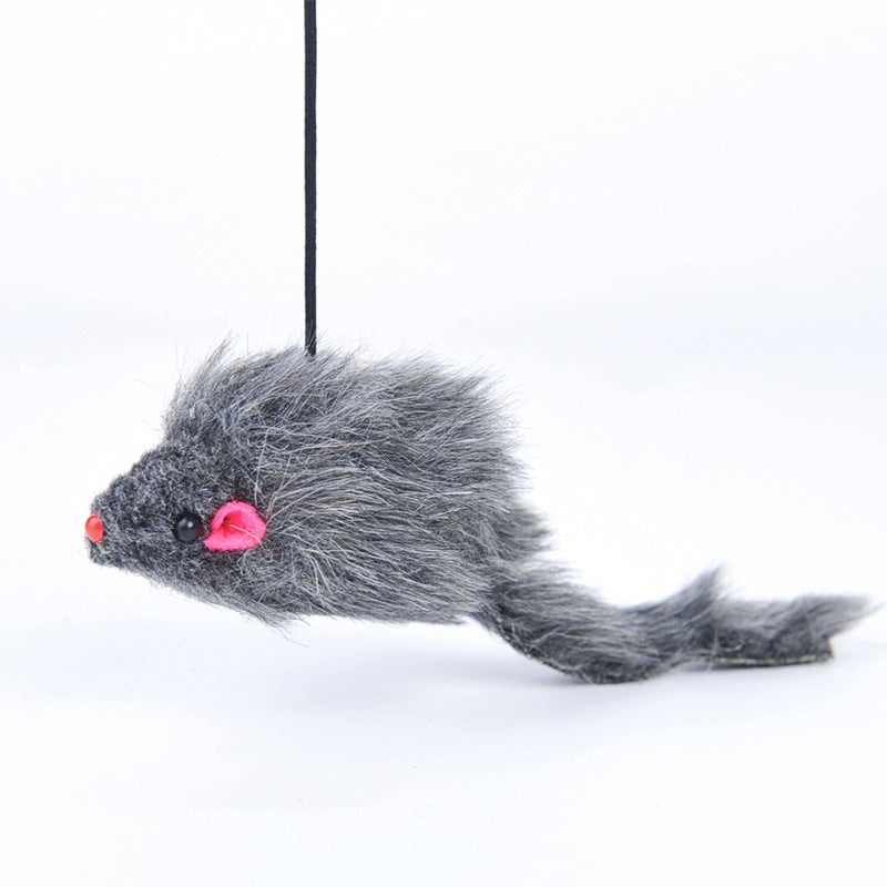 Telescopic Hanging Door Mouse - Cat Toy