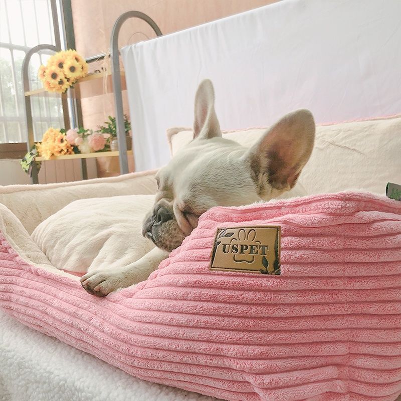 Plush Warm Pet Dog Bed