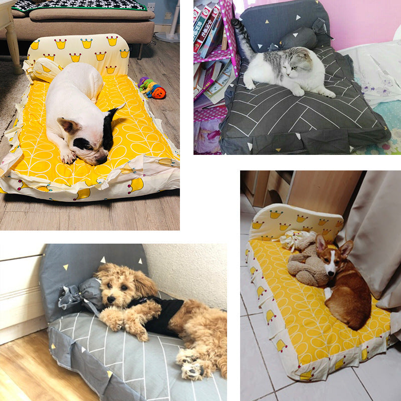 Cozy Teddy Pet Bed – Small | Paw Store
