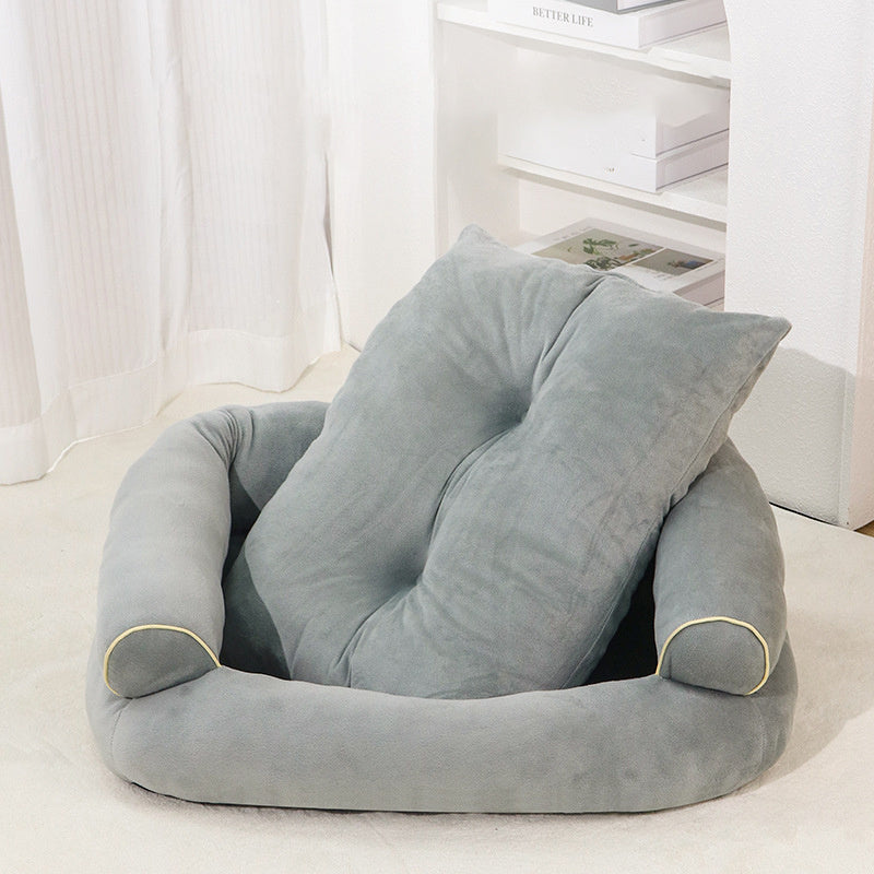 The Locke Lounger | A Pawstore Favorite – Plush Couch-Style Pet Bed