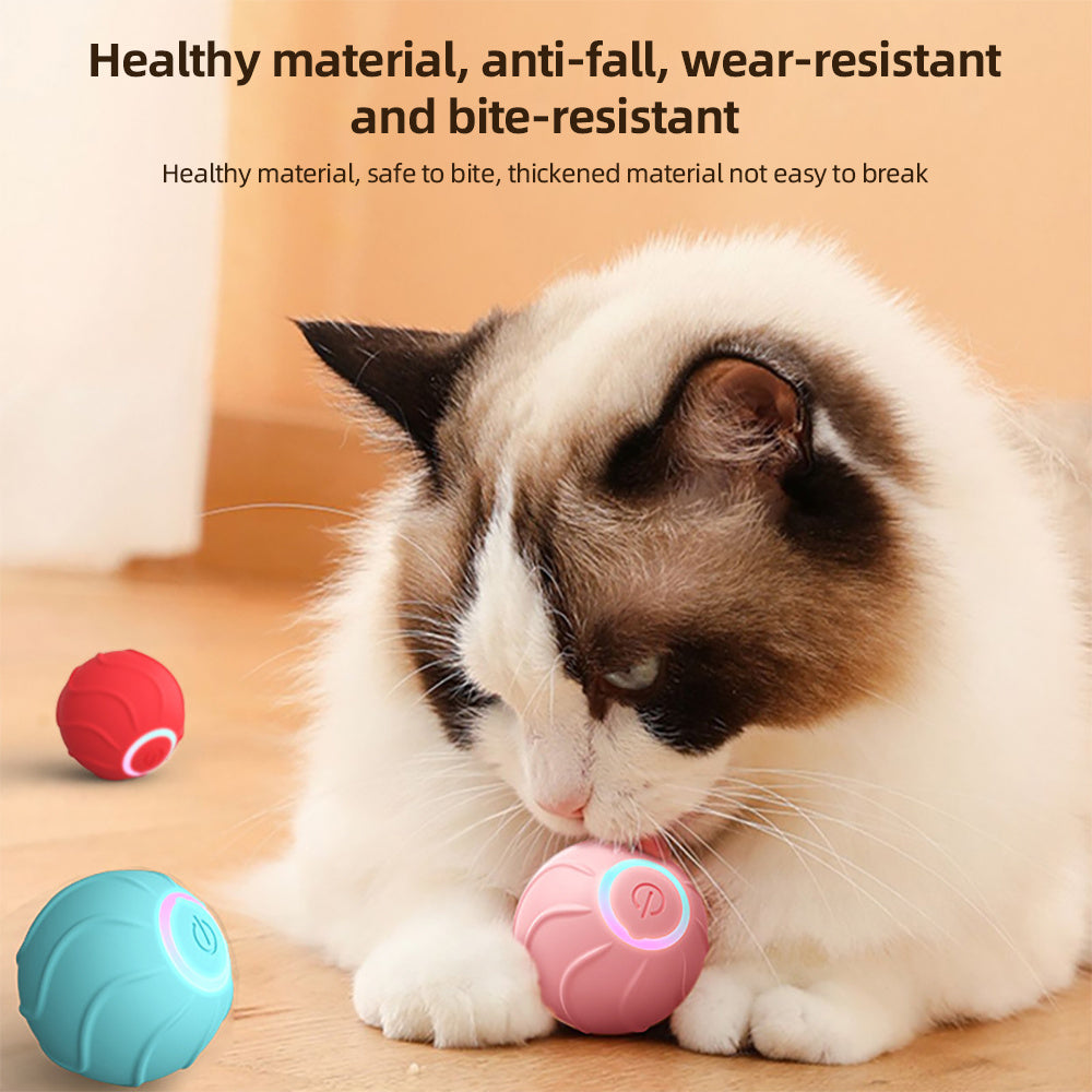 Electric Bouncing Ball For Cats & Dogs - Jumping Interactive Toy