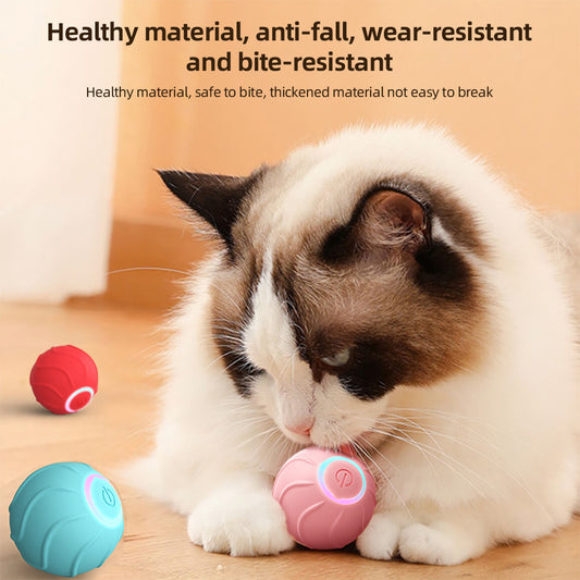 Electric Bouncing Ball For Cats & Dogs - Jumping Interactive Toy
