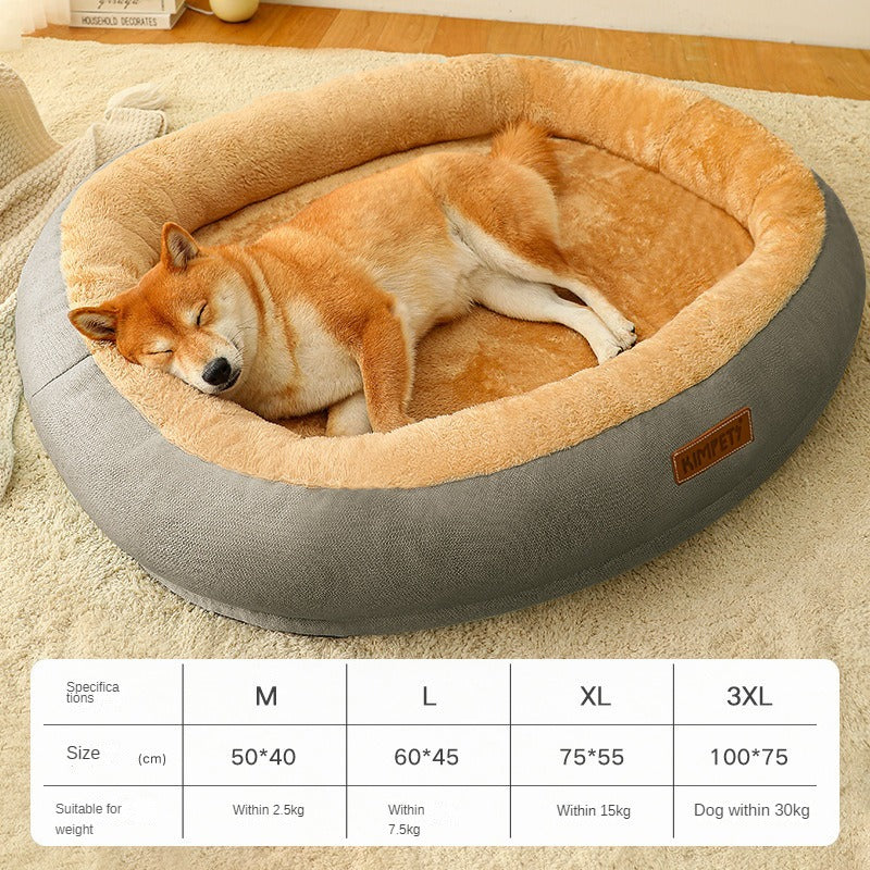 Haven Deluxe - Premium Comfort Dog Bed 🐾