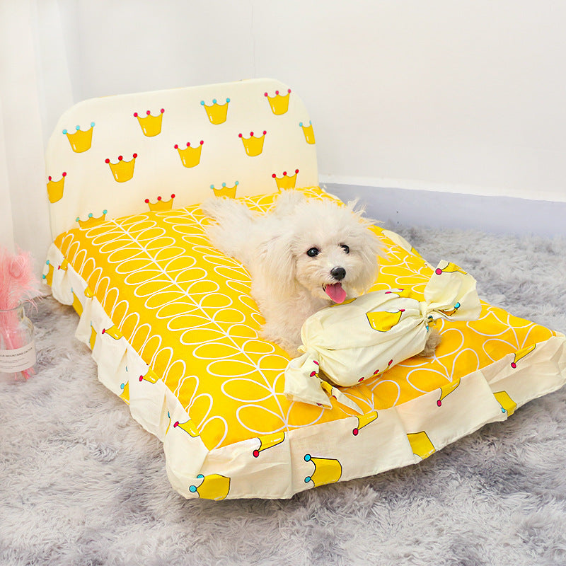Cozy Teddy Pet Bed – Small | Paw Store