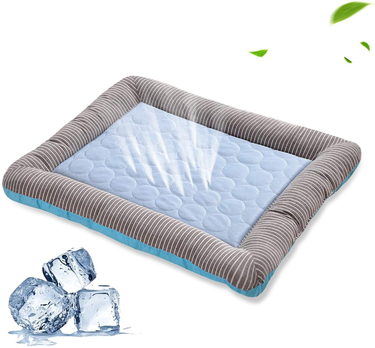 Dog Cooling Mat – Ice Silk Summer Bed for Dogs & Cats, Breathable & Soft