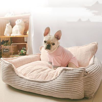 Plush Warm Pet Dog Bed