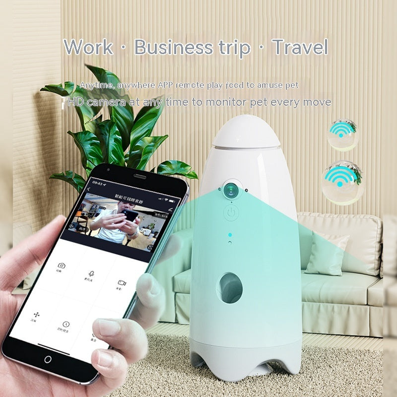 Smart Pet Treat Dispenser – Interactive Feeder for Cats & Dogs 🐾