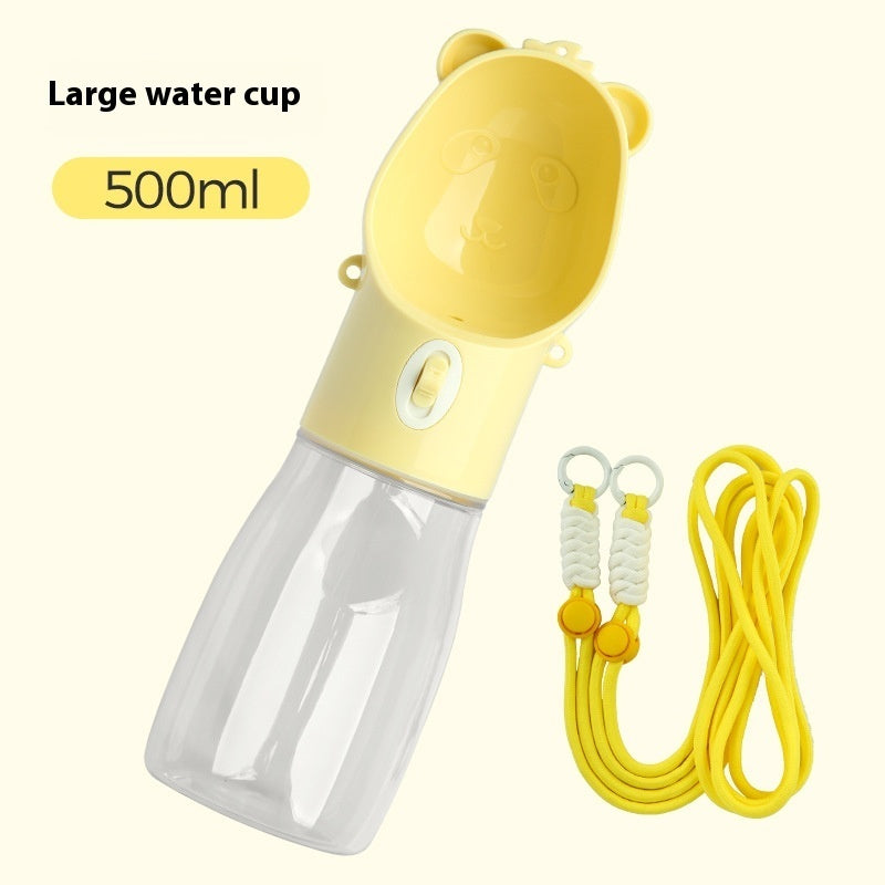2 In 1 Portable Dog Water Bottle & Treat Holder