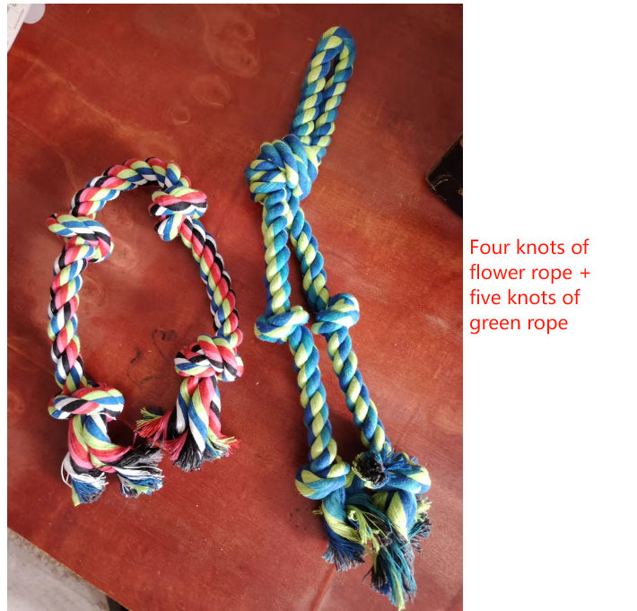 Heavy-Duty Rope & Knot Toy For Dogs - Tug Of War