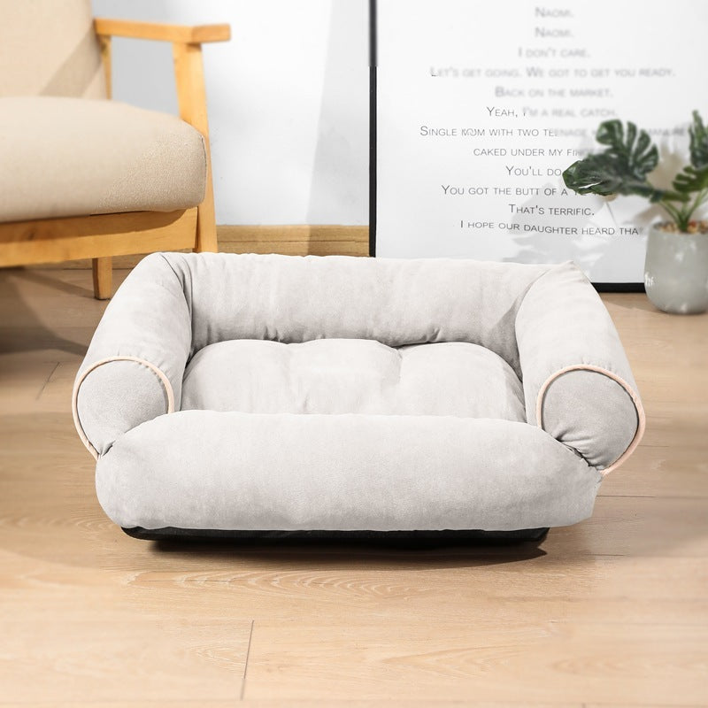 The Locke Lounger Plus | A Pawstore Favourite in Various Colours – Plush Couch-Style Pet Bed