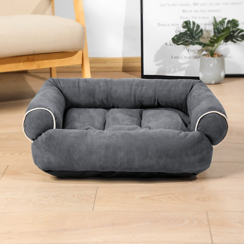 The Locke Lounger Plus | A Pawstore Favourite in Various Colours – Plush Couch-Style Pet Bed