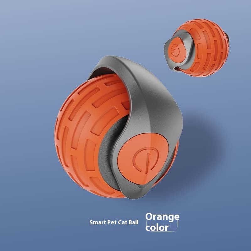 Interactive Cat Toy USB Rechargeable – Smart Electric Rolling Ball for Active Play and Exercise