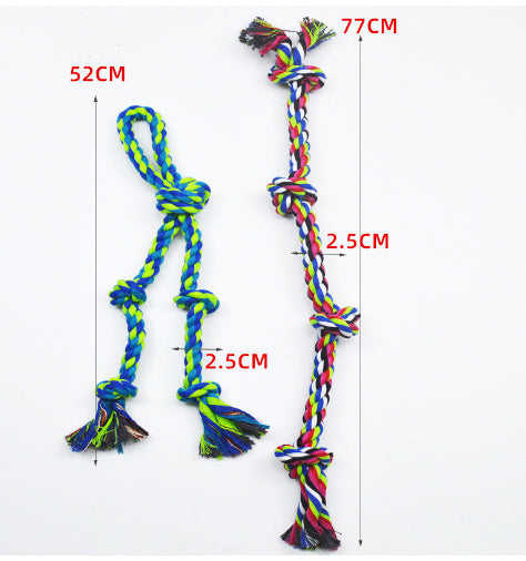 Heavy-Duty Rope & Knot Toy For Dogs - Tug Of War