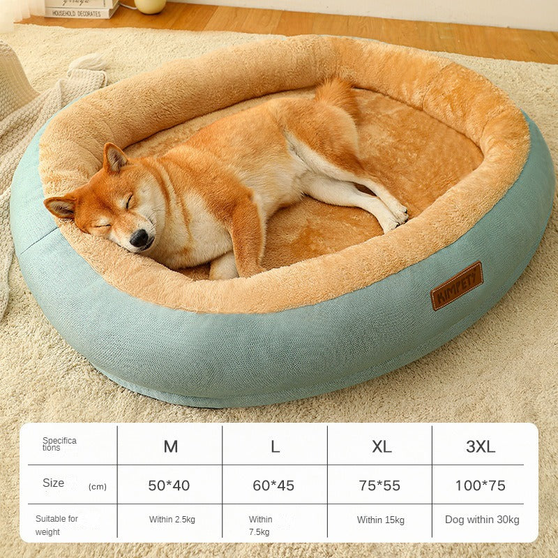 Haven Deluxe - Premium Comfort Dog Bed 🐾