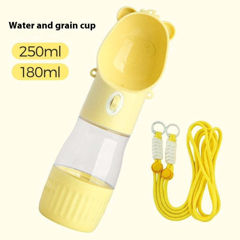 2 In 1 Portable Dog Water Bottle & Treat Holder