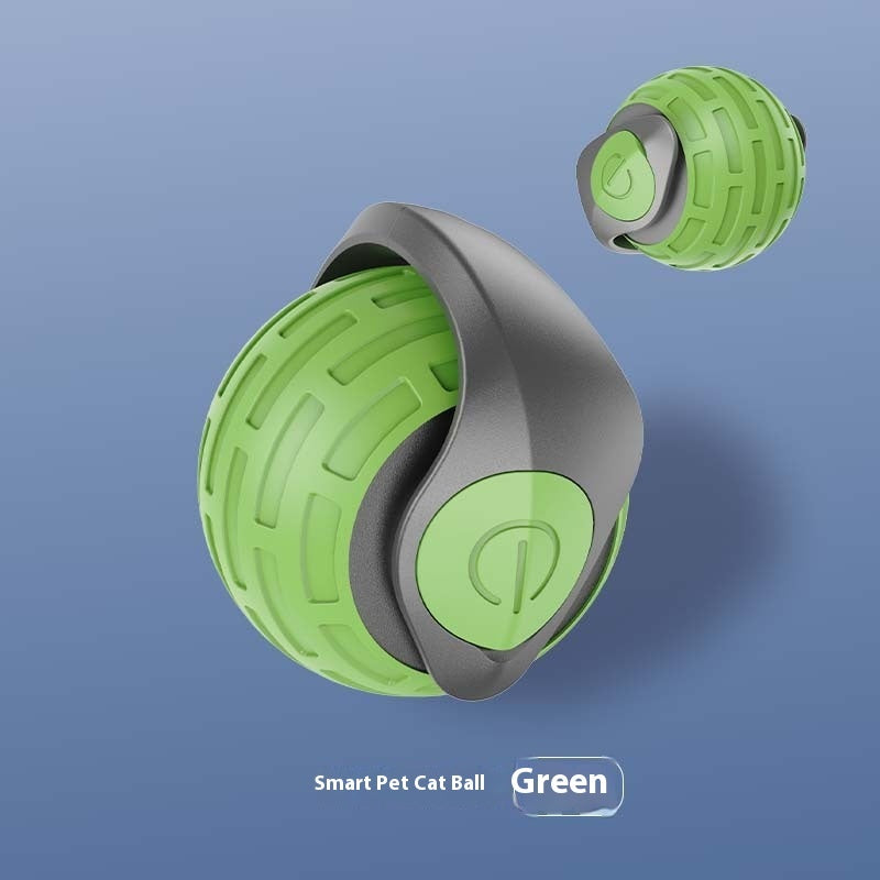 Interactive Cat Toy USB Rechargeable – Smart Electric Rolling Ball for Active Play and Exercise