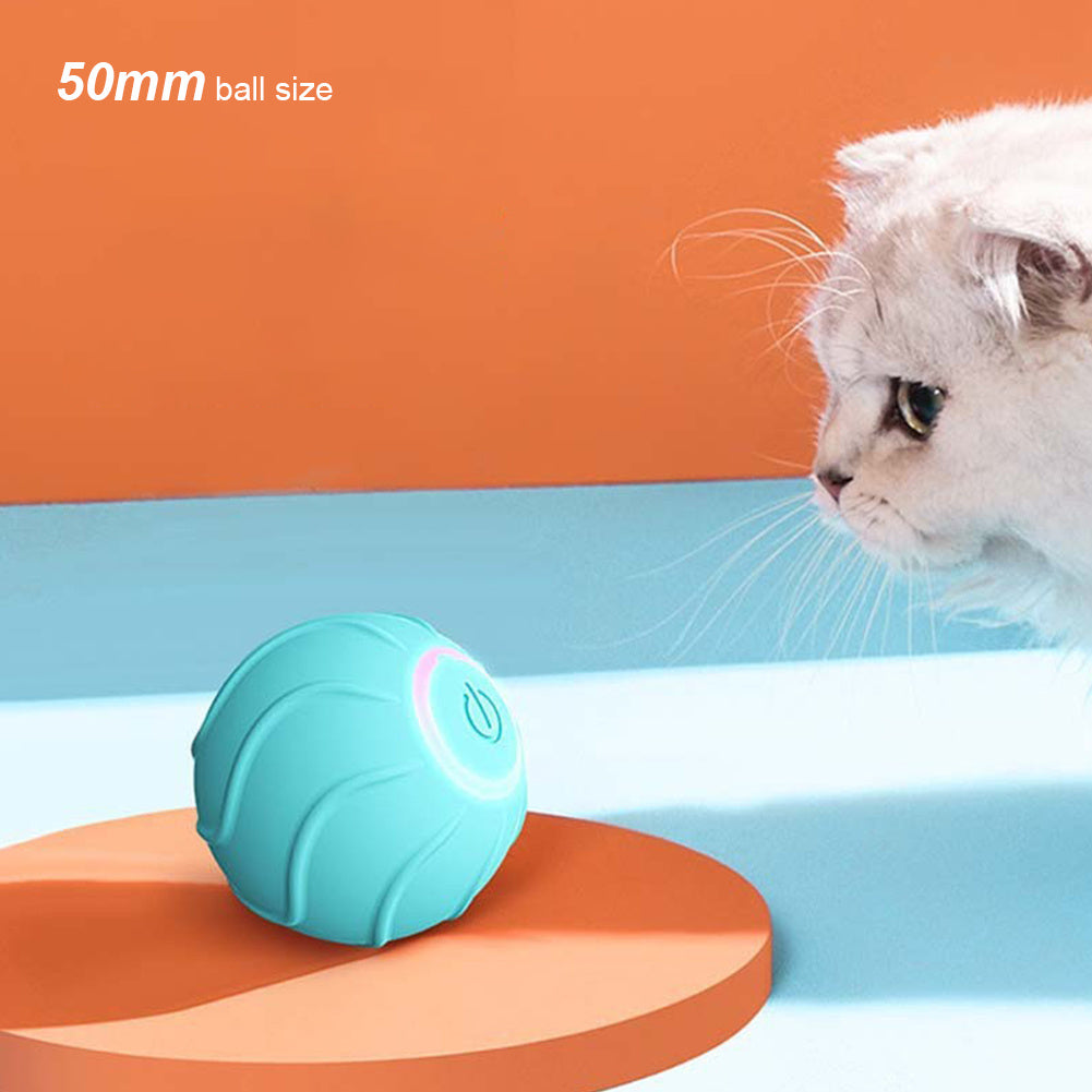 Electric Bouncing Ball For Cats & Dogs - Jumping Interactive Toy